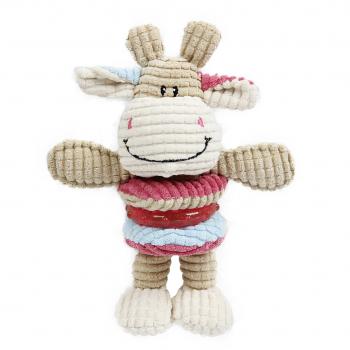 Cow Play Squeaker & TPR Ring
